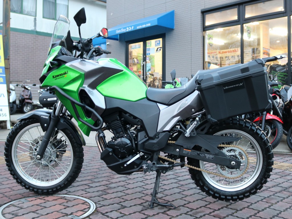 VERSYS-X 250 TOURER(中古車)入荷しました | ニュース | MotoShop Konno（モトショップ コンノ)