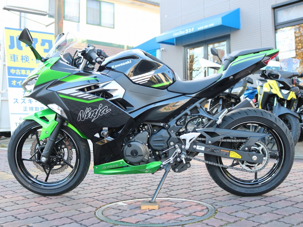 Ninja400（中古車）が入荷しました | ニュース | MotoShop Konno（モトショップ コンノ)